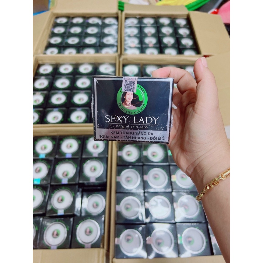 KEM SEXY LADY TRẮNG DA NÁM TÀN NHANG ĐỒI MỒI 50GR - HÀ KIỀU ANH