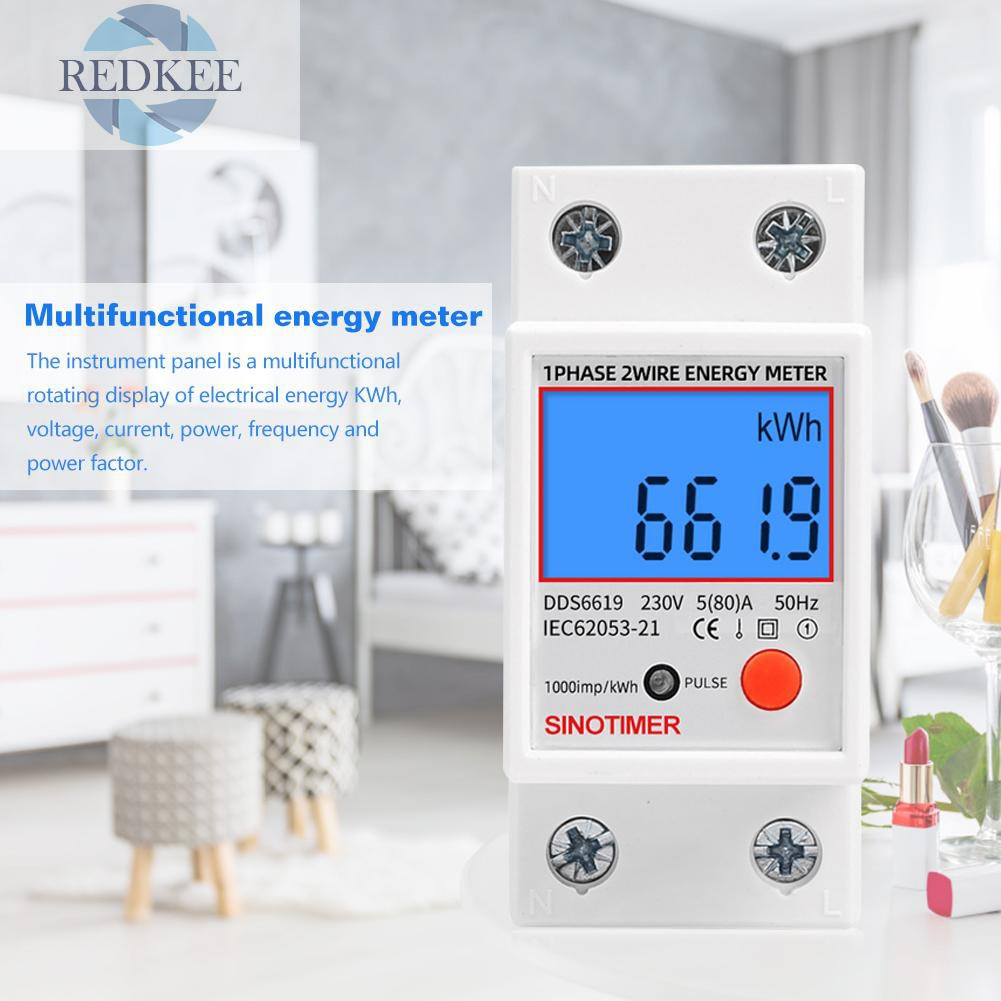 Thiết Bị Phân Tích Năng Lượng Điện Tử Màn Hình Lcd Kỹ Thuật Số