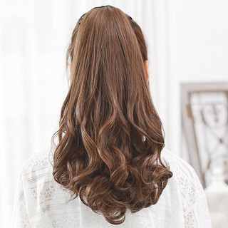 Tóc giả cột xoăn tơ nhật TG39