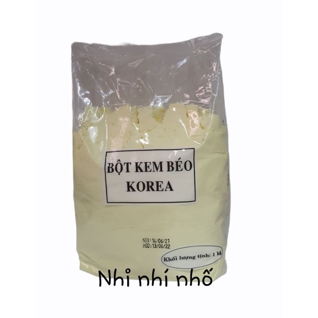BỘT KEM BÉO KOREA GÓI 1KG
