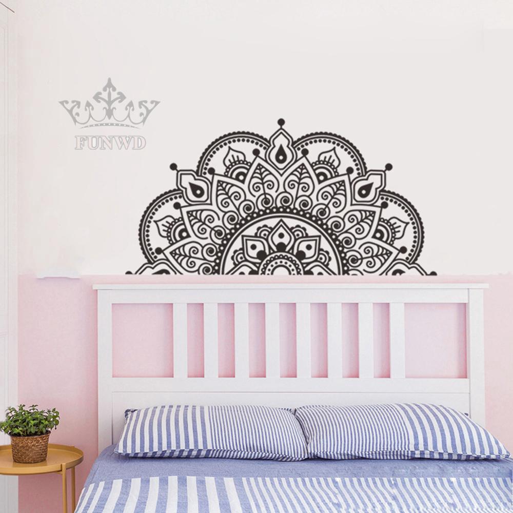 Sticker Dán Tường Nghệ Thuật Họa Tiết Mandala Dùng Trang Trí Phòng