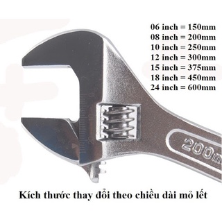 MỎ LẾT ĐỦ SIZE 6"/ 8"/ 10"/ 12"/ 15"