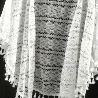 Áo kimono ren đi biển