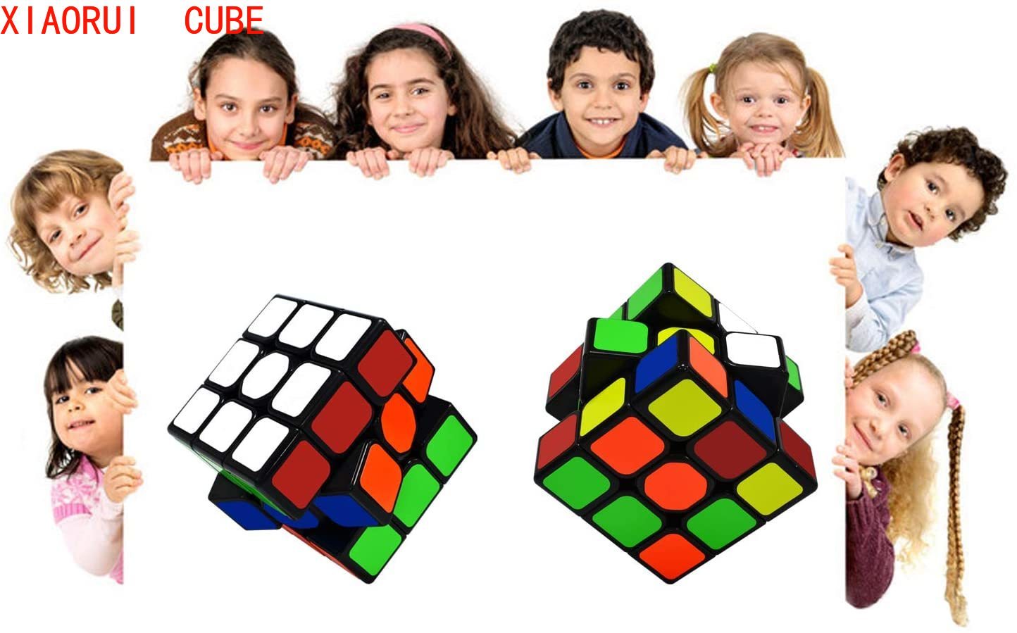 Set 2 Khối Rubik 3x3 Đồ Chơi Rèn Luyện Trí Não