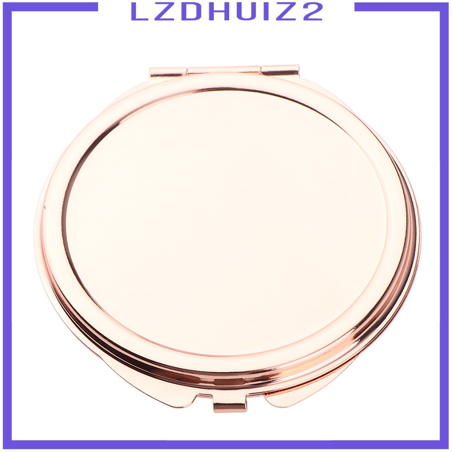Gương Tròn Hai Mặt Dạng Gập Bỏ Túi Đựng Mỹ Phẩm Lzdhuiz