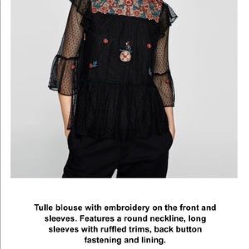 Áo zara auth size xs