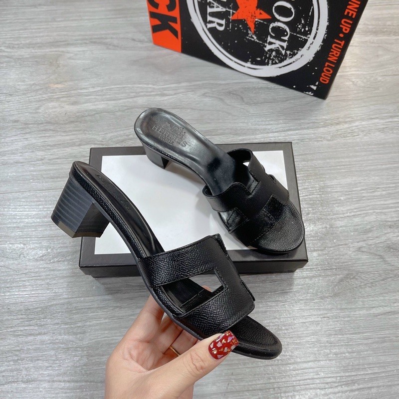 Dép chữ H đế vân gỗ 5 cm; 260k=>190k
