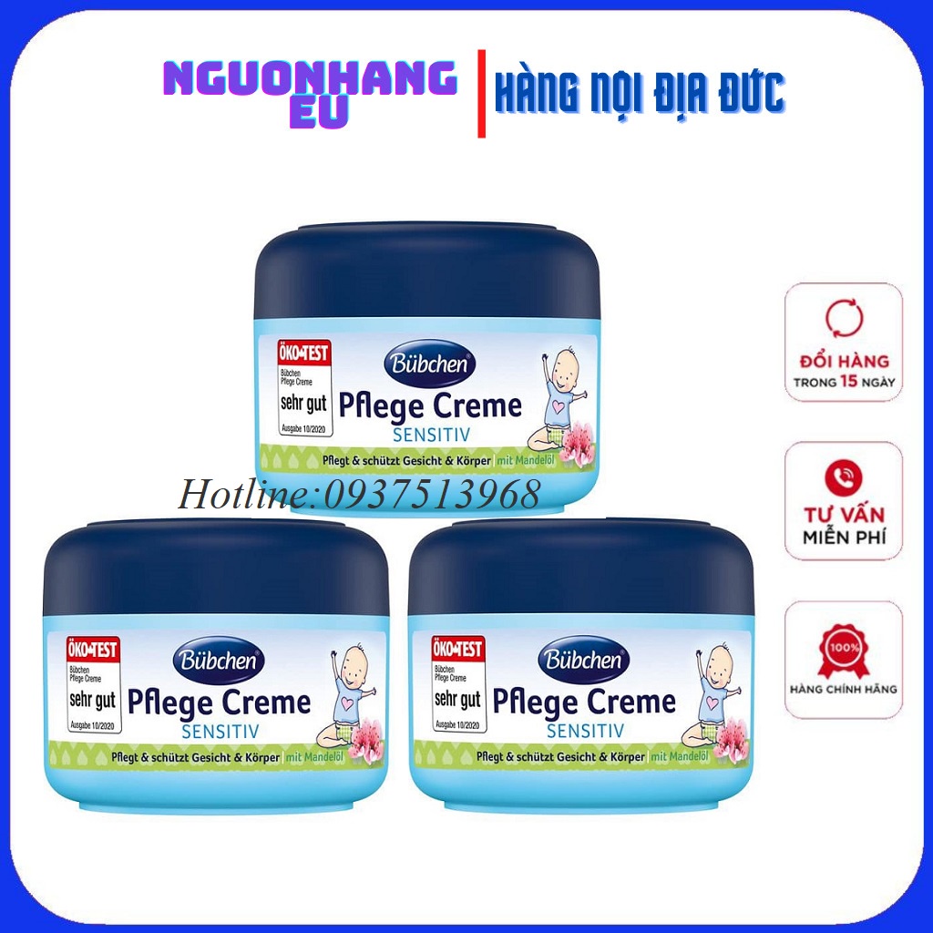 Kem dưỡng da Bubchen Pflege Creme cho bé Đức