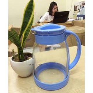 Bình đựng nước thủy tinh cao cấp 2L