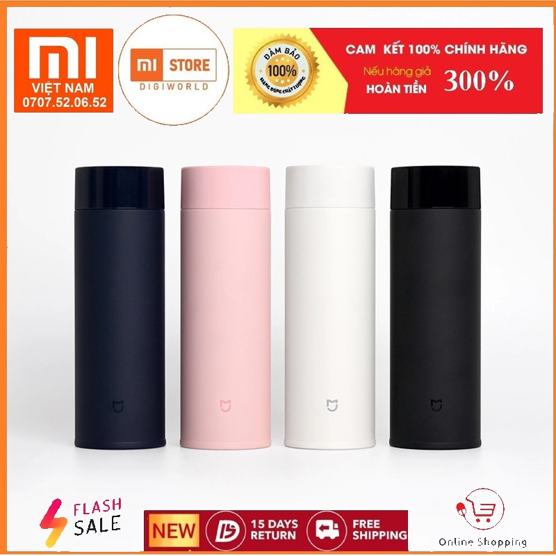 Bình Giữ Nhiệt 350ML Xiaomi Mijia hai lớp chân không giữ nhiệt tốt nhất.