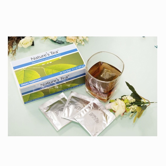 Trà Detox, Thải Độc Ruột Nature's Tea KAROT Bảo Vệ Sức Khỏe Hộp 30 Gói x 2Gam