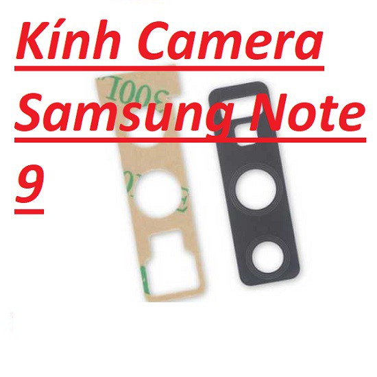 Mã Giảm ELFLASH7 20K Đơn 50K 🌟 Hàng Chính Hãng 🌟 Kính Camera Sau Mặc Kính Camera Samsung Note 9 Có Khung Viền Zin New