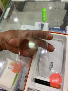 Kính UV cảm ứng siêu âm T-Max cho Note 10, Note 10 plus và S10 plus, Note 8, Note 9