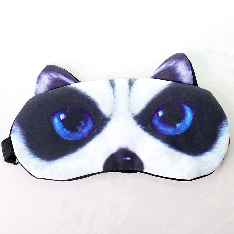 Mặt nạ bịt mắt khi ngủ thiết kế họa tiết động vật 3D độc đáo tiện dụng | BigBuy360 - bigbuy360.vn