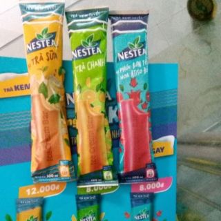 Trà kem tuyết Nestea vị trà sữa date 12/2020
