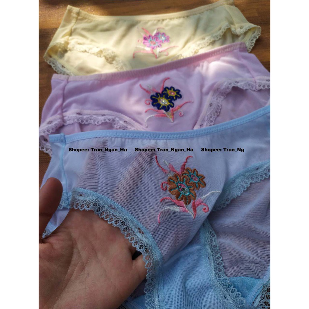 Quần lót ren xuyên thấu size nhỏ 40-46kg | BigBuy360 - bigbuy360.vn