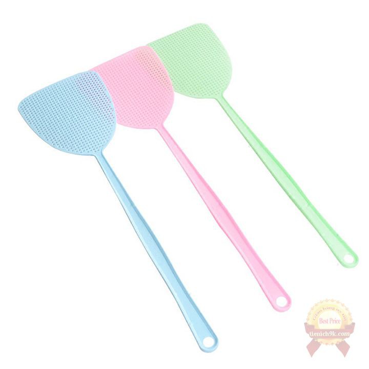 Vỉ dài đập ruồi côn trùng nhựa dẻo cao cấp tiện lợi nhiều màu