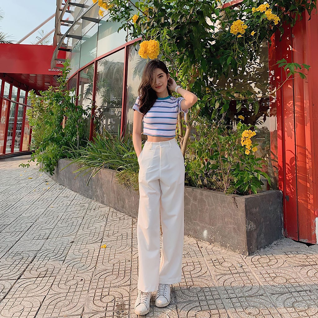 Quần tây hack dáng giúp bạn cao thần thánh