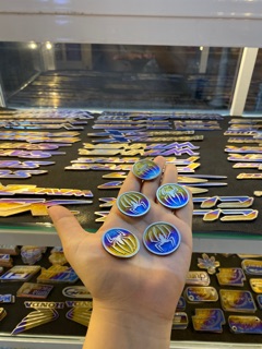 Tem Titan Tròn Mẫu Con Nhện