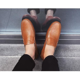 Giày Da Lười Nam, Giầy Công Sở Thời Trang