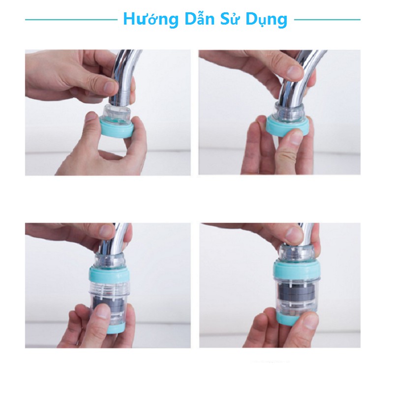 Thiết bị đầu vòi lọc nước sạch cho gia đình