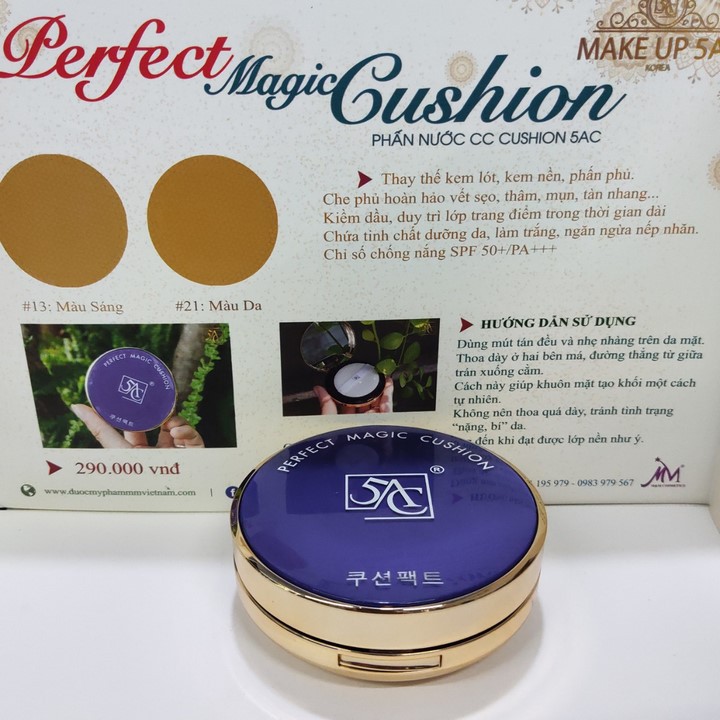 Phấn nước kiềm dầu 5AC Hàn Quốc | BigBuy360 - bigbuy360.vn