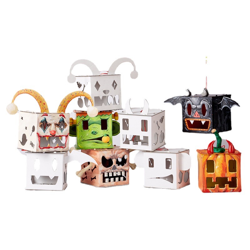 Lồng Đèn Chiếu Hình Ma Trang Trí Halloween