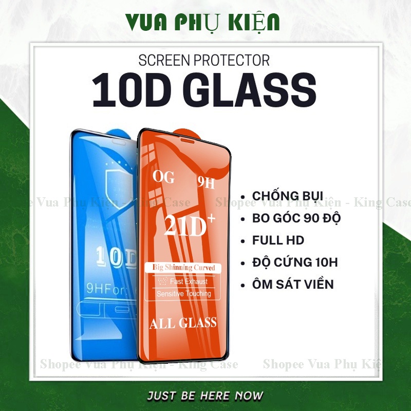 Kính cường lực iphone 21d  14 / 13 / 12 /11 / X / Xs / 6 / 7 / 8 / plus / pro / max