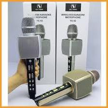 ⚡FREE SHIP⚡ MICRO BLUETOOTH KARAOKE KHÔNG DÂY YS 92 - MIC CAO CẤP - ÂM THANH SỐNG ĐỘNG - LIVESTREAM - THU ÂM - THẺ NHỚ