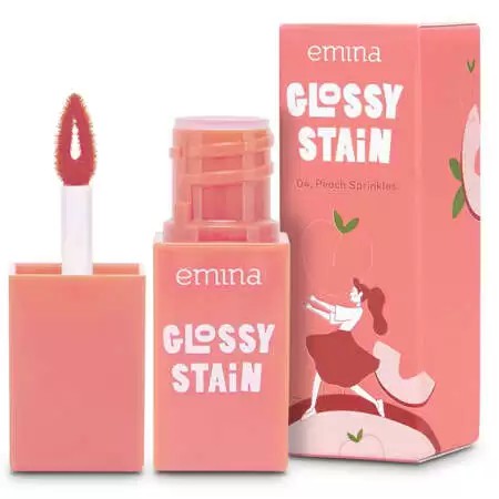 (Hàng Mới Về) Son Bóng Emina 04 Hương Đào | BigBuy360 - bigbuy360.vn