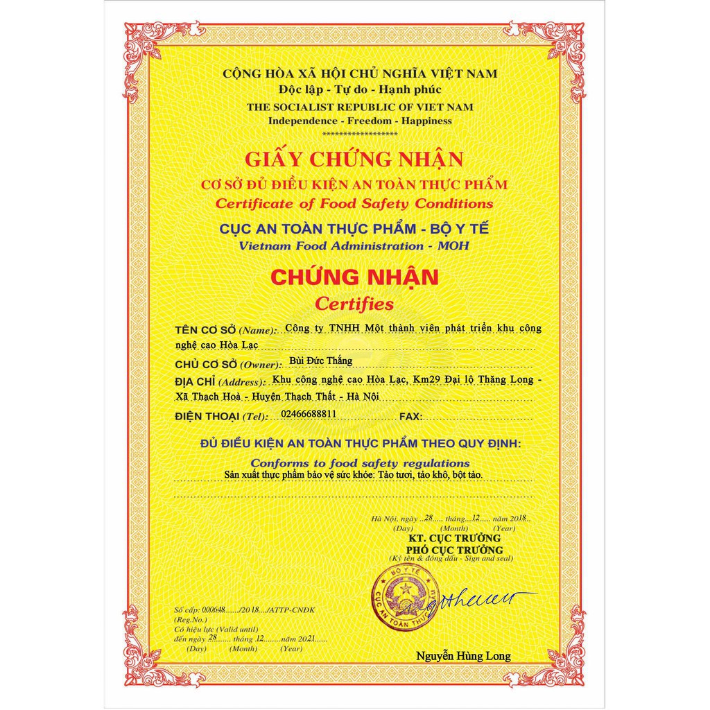 [Hàng chính hãng] Tảo xoắn Hira Spirulina nguyên chất 100% hộp 120 viên nén