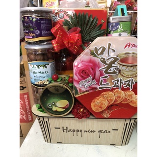 Giỏ quà tết hàng nhập khẩu