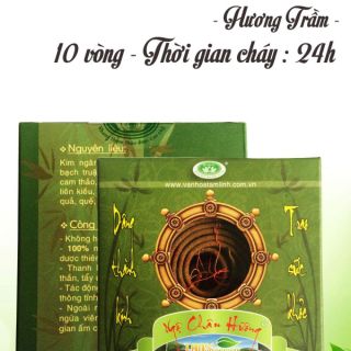 Nhang sạch thảo dược 100% - NGỘ CHÂN HƯƠNG