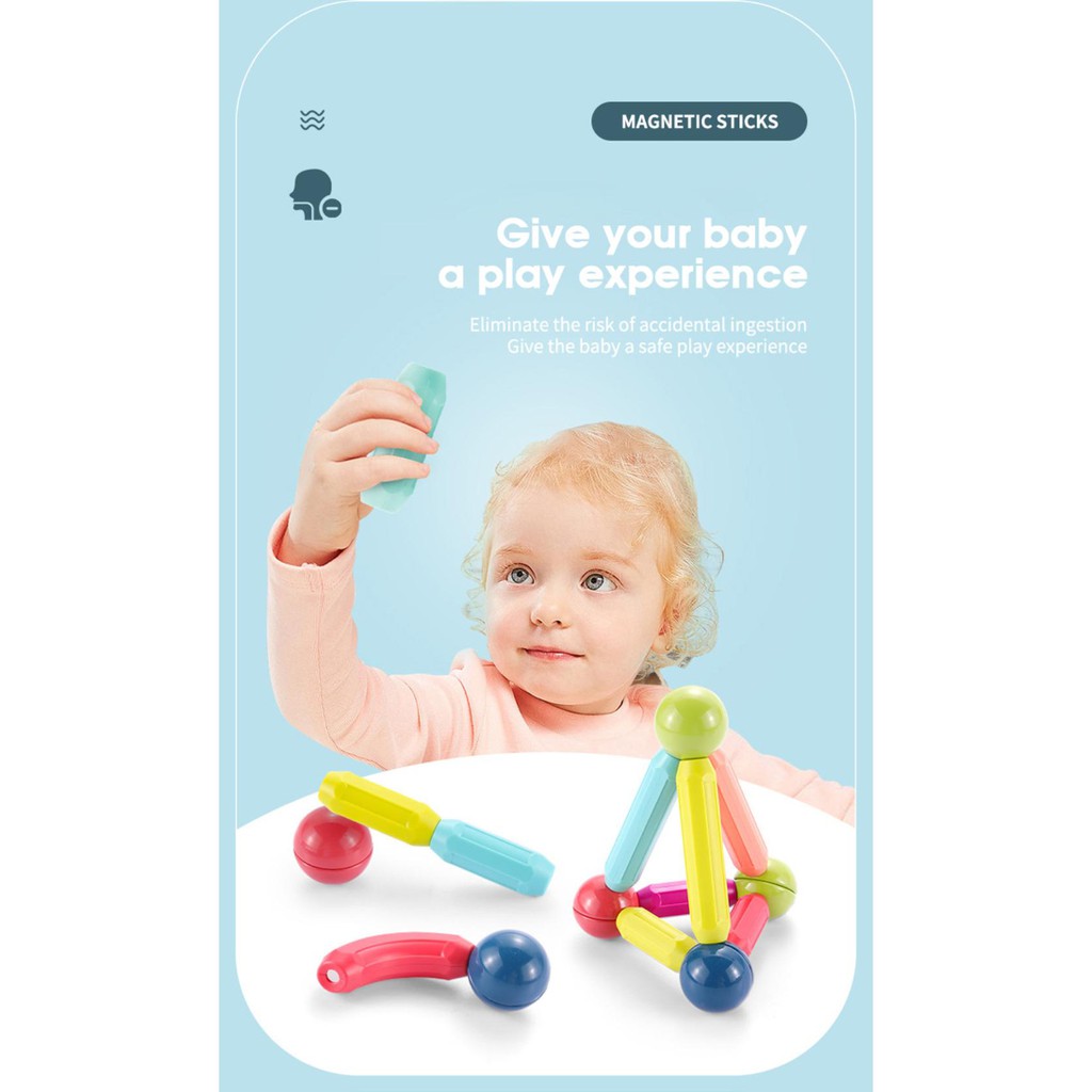 Đồ chơi nam châm Lắp ráp các khối đồ chơi từ tính Lago Vn | BigBuy360 - bigbuy360.vn