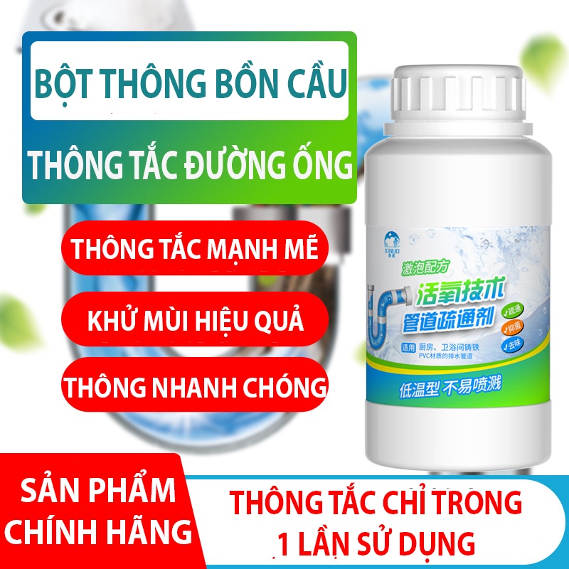 Bột Thông Đường Ống Xinuo - Lọ 250g