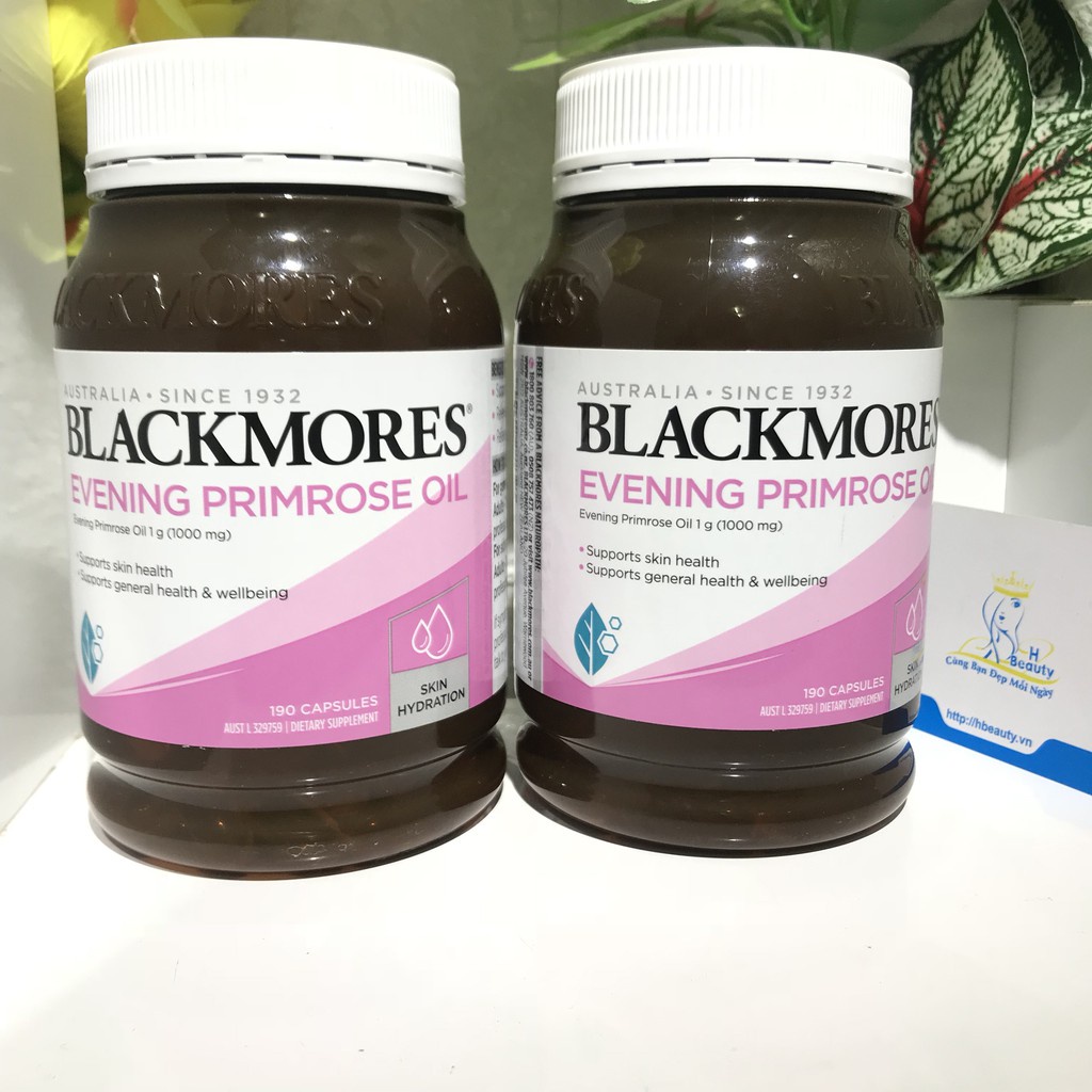 Tinh dầu Hoa anh thảo Blackmores Evening Primrose Oil Úc 🔥𝐍𝐄𝐖🔥 giúp làm đẹp da tóc, cân bằng nội tiết mẫu mới 2021