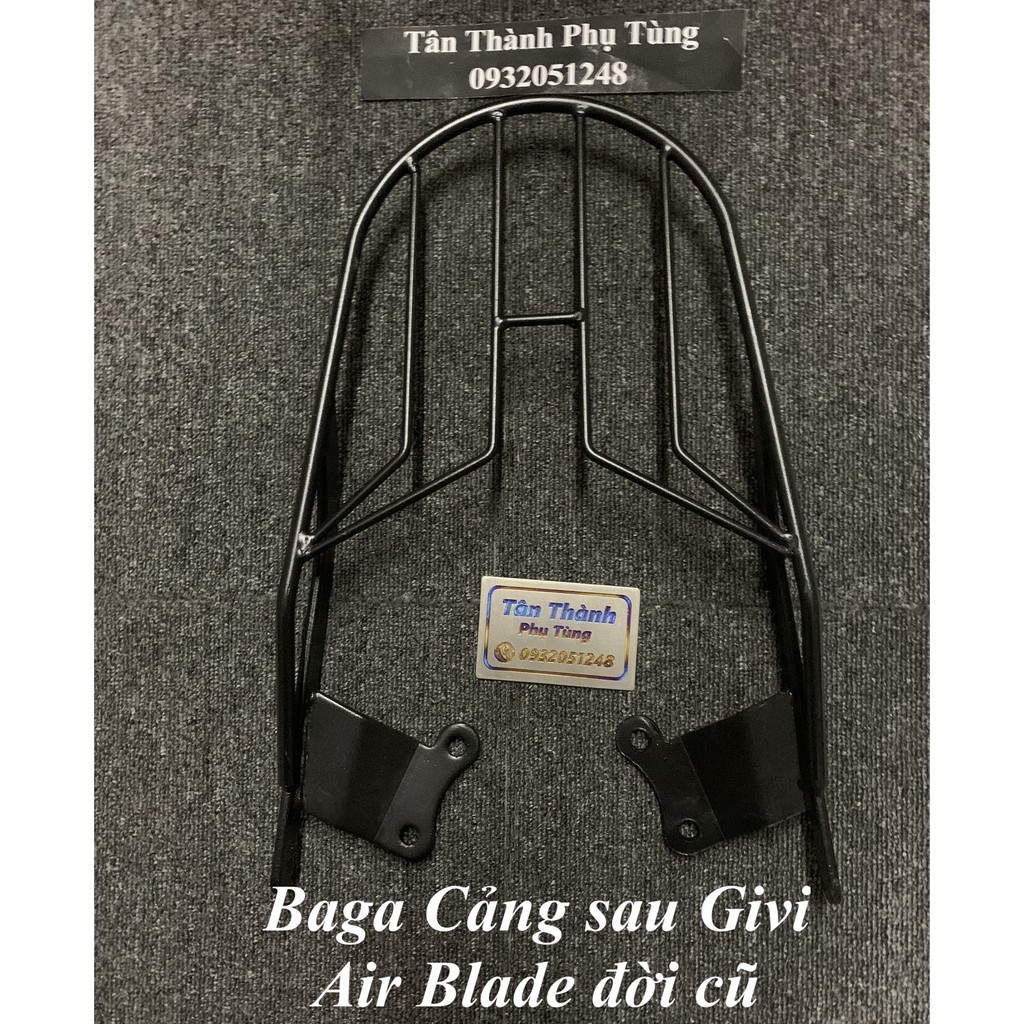 Baga Cảng sau kiểu Givi gắn Air Blade đời cũ - Đồ Chơi Xe Máy
