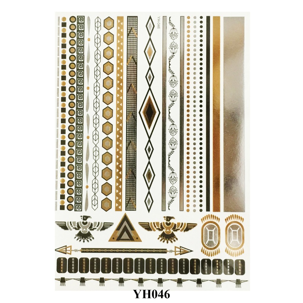 Xăm ánh kim  - Flash Tattoo