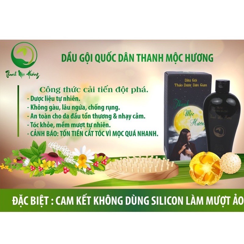 [HÀNG CHÍNH HÃNG] Dầu Gội Thanh Mộc Hương 350g