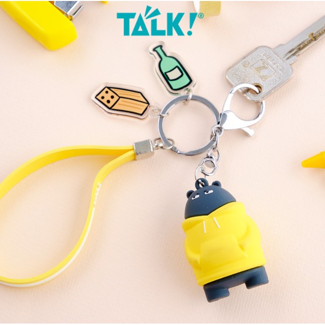 Móc khóa Thỏ/Gấu Aka Hoodie Party - Thỏ Bảy Màu - TALK!