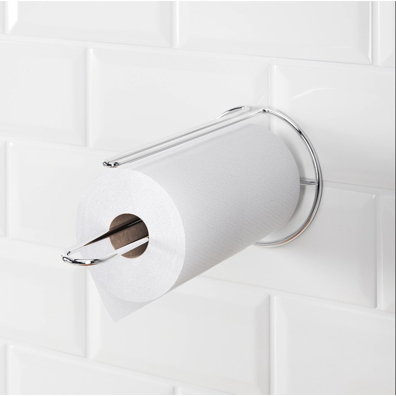Cây Giữ Giấy, Giá Để Giấy, Trụ cắm giấy làm bếp inox TORKAD IKEA chính hãng