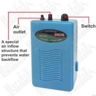 [Tặng kèm 1 Pin Đại] Sủi Oxy Sobo Sb 980 chạy pin