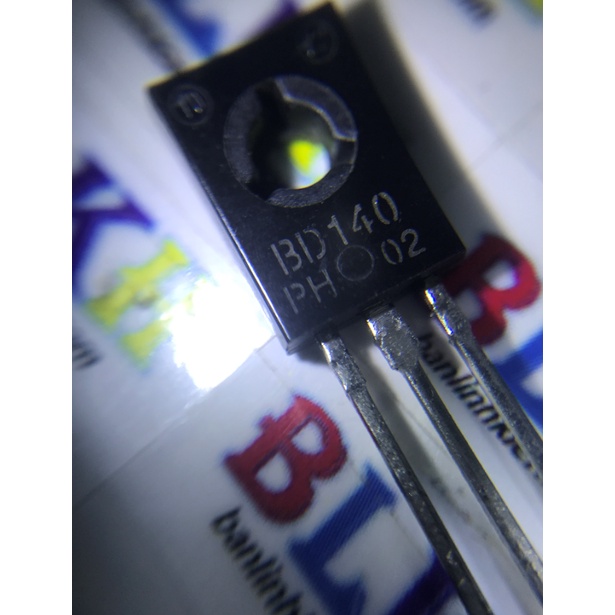 IC Transistor PNP BD140 80V 1.5A TO-126 chính hãng STMicroelectronics/PHILIPS