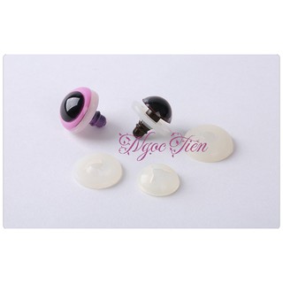 [10 cặp] Mắt thú có chốt xoắn handmade (kèm vòng đệm)