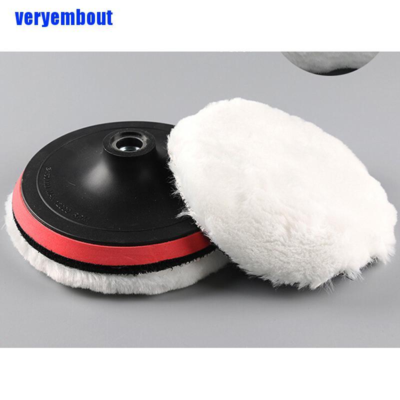 Bông đánh bóng xe ô tô bằng len nhân tạo 3 '' - 7 "