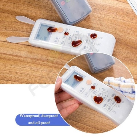 Vỏ Bọc Điều Khiển Máy Lạnh / Máy Điều Hòa Bằng Silicone Màu Dạ Quang Chống Bụi