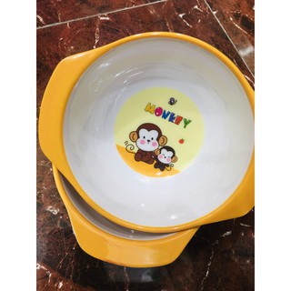 Khay, Bát Bột Phíp Hình Thú  Trẻ Em 05,10
