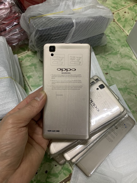 vỏ bộ oppo f1w /a35 vỏ + xương