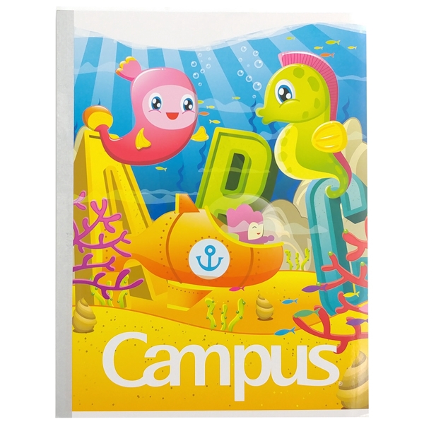 Tập Học Sinh Under The Sea - 4 Ô Ly 96 Trang ĐL 100g/m2 - Campus NB-AUTS96 (Mẫu Màu Giao Ngẫu Nhiên)