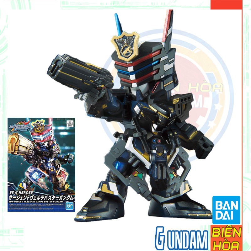 Bộ lắp ráp gundam SD WH Sergeant Verde Buster Gundam